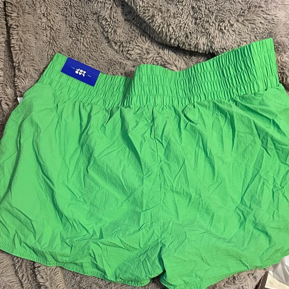 JoyLab Vibrant Green Athletic Shorts - Picture 3 of 3